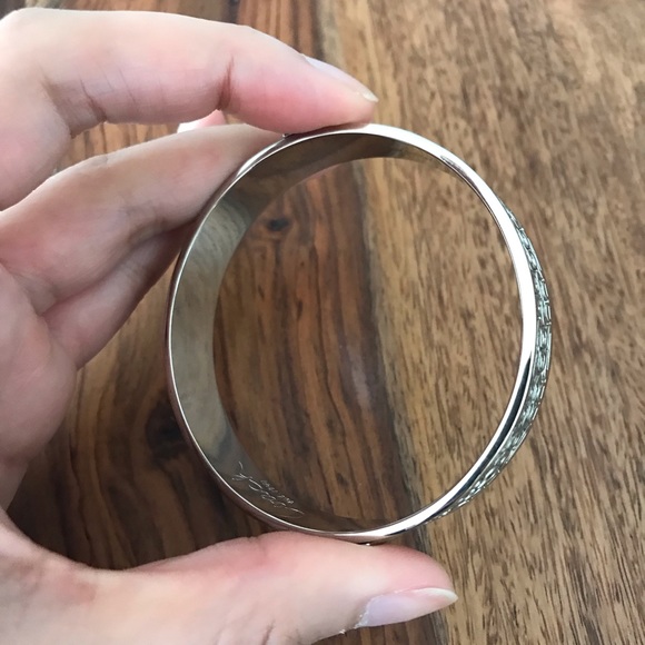 Silver Coach Bangle - Picture 5 of 8